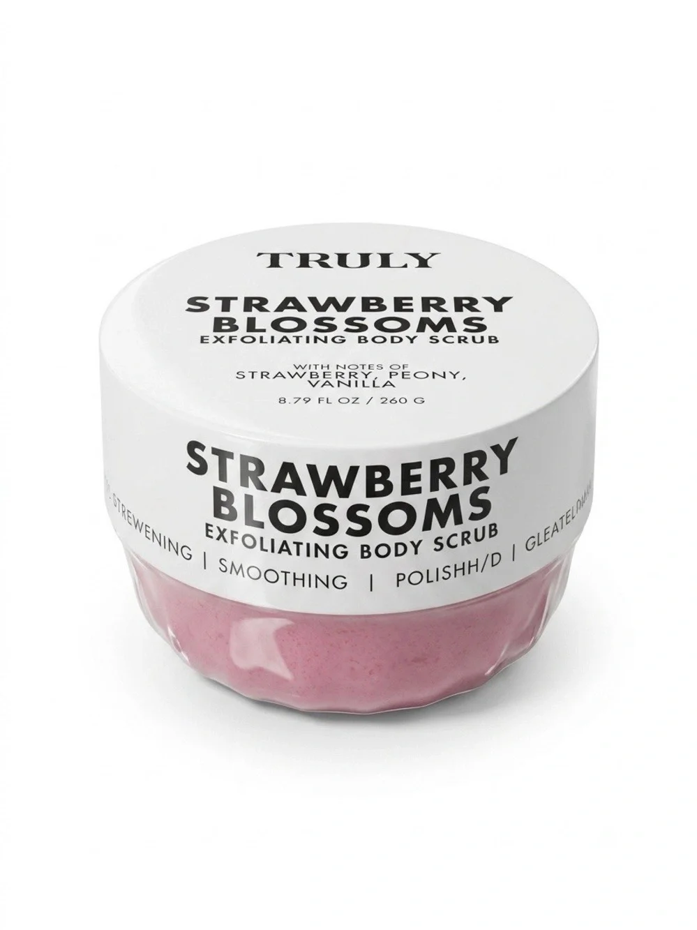 Truly Strawberry Blossoms Exfoliating Body Scrub 8.79oz MSRP $36 | NEW | SEALED